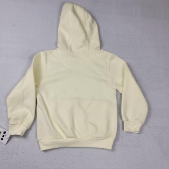 Nike Hoodie Girls Medium 5-6 Years Coconut Milk Pullover Swoosh Logo New (1141) - Picture 2 of 7